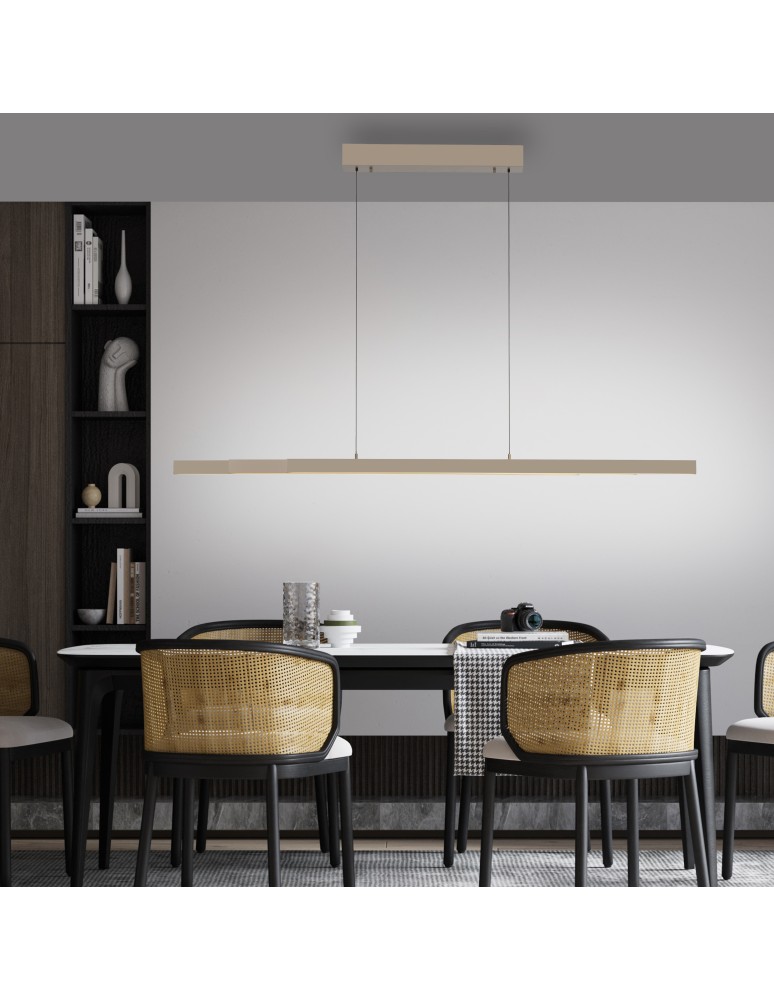 Paul Neuhaus Adriana Comfort Lift Lampa Wisząca Mosiądz 2598-97