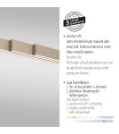 Paul Neuhaus Adriana Comfort Lift Lampa Wisząca Mosiądz 2598-97