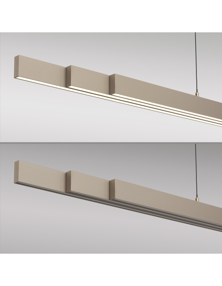 Paul Neuhaus Adriana Comfort Lift Lampa Wisząca Mosiądz 2598-97