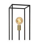 Loft floor lamps - industrial - Lucide RUBEN Floor lamp 3xE27 satin black brass 00724/03/30 - product 6
