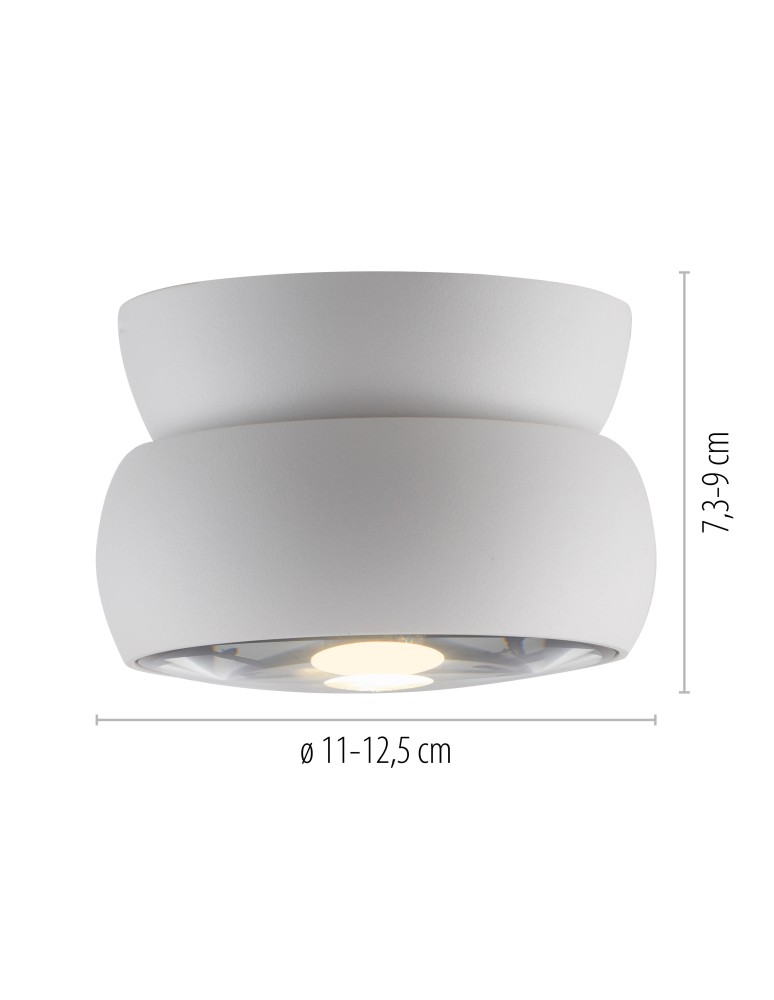 Paul Neuhaus Pure Move Lampa Sufitowa Biała 6235-16