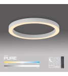 Paul Neuhaus Pure Lines Round Lampa Sufitowa Biała 6309-16
