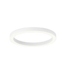 Paul Neuhaus Pure Lines Round Lampa Sufitowa Biała 6309-16