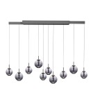 Paul Neuhaus Pure E-Infinity Lampa Wisząca Szara 2221-15