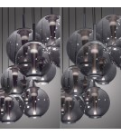 Paul Neuhaus Pure E-Infinity Lampa Wisząca Szara 2221-15