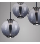 Paul Neuhaus Pure E-Infinity Lampa Wisząca Szara 2221-15