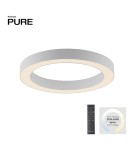 Paul Neuhaus Pure Lines Round Lampa Sufitowa Biała 6310-16