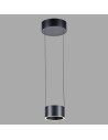 View Paul Neuhaus Pure Clipse Lampa Wisząca Szara 2471-15
