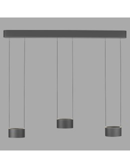 Paul Neuhaus Pure Clipse Lampa Wisząca Szara 2473-15