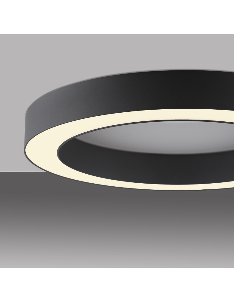 Paul Neuhaus Pure Lines Roud Lampa Sufitowa Grafitowa 6310-13