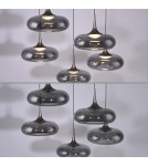Paul Neuhaus Posh Lampa Wisząca Szara 15694-15