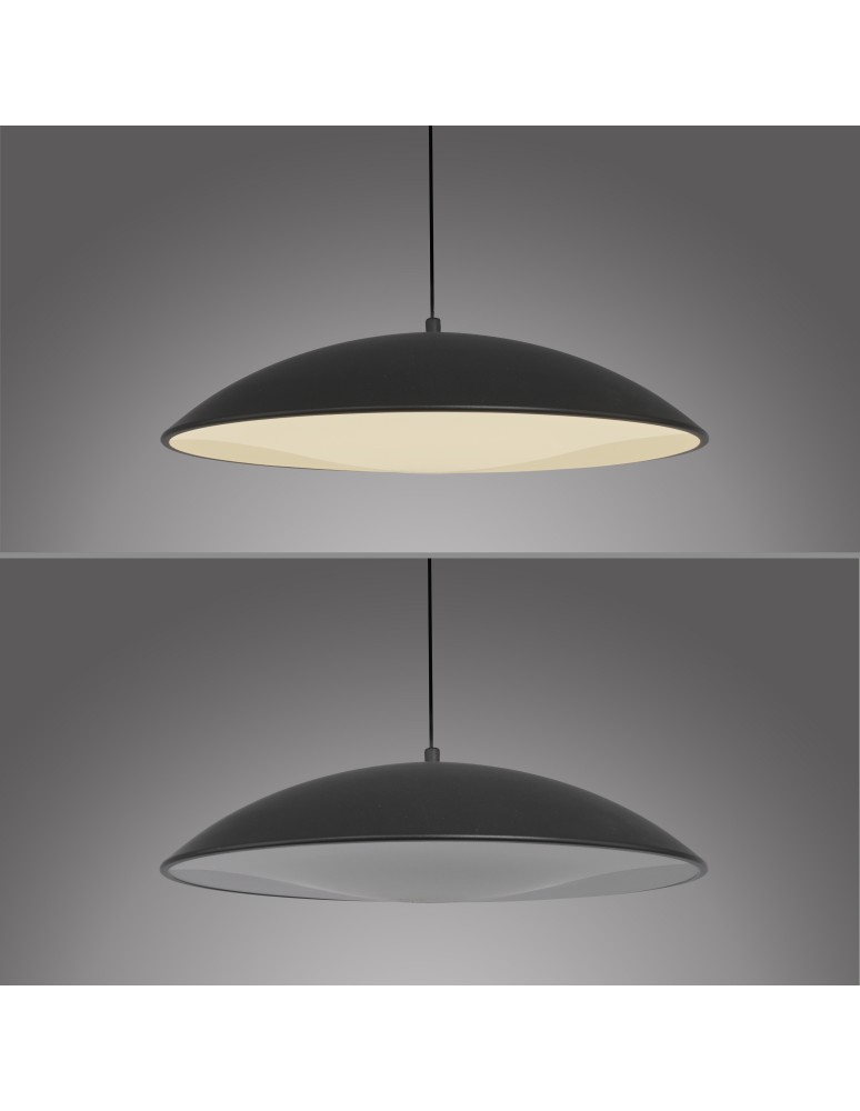 Paul Neuhaus Lente Lampa Wisząca Czarna 14606-18