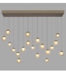Paul Neuhaus Pure Popup Lampa Wisząca Brązowy 2589-97