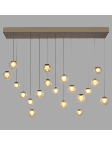 Paul Neuhaus Pure Popup Lampa Wisząca Brązowy 2589-97