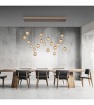 Paul Neuhaus Pure Popup Lampa Wisząca Brązowy 2589-97