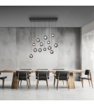 Paul Neuhaus Pure Popup Lampa Wisząca Szara 2590-15