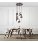 Paul Neuhaus Bowl Lampa Wisząca Brązowa 2287-23