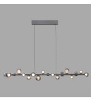 Paul Neuhaus Pure E-Popup Lampa Wisząca Szara 2558-15