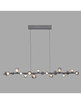 Paul Neuhaus Pure E-Popup Lampa Wisząca Szara 2558-15