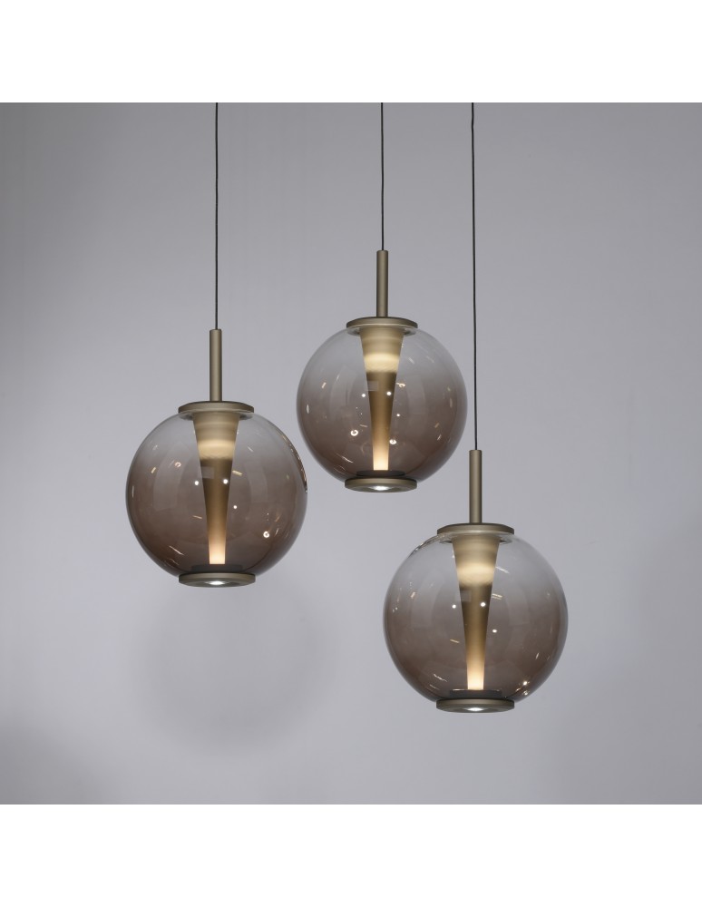 Paul Neuhaus Pure E-Infinity Lampa Wisząca Brązowy 2222-97