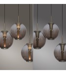 Paul Neuhaus Pure E-Infinity Lampa Wisząca Brązowy 2222-97