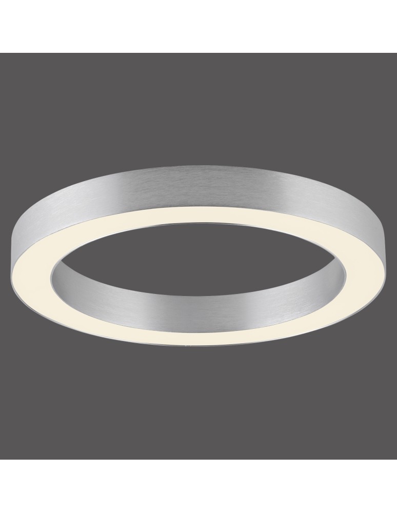 Paul Neuhaus Pure Lines Round Lampa Sufitowa Stalowa 6310-95
