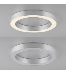 Paul Neuhaus Pure Lines Round Lampa Sufitowa Stalowa 6310-95