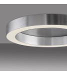 Paul Neuhaus Pure Lines Round Lampa Sufitowa Stalowa 6310-95