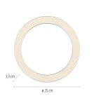 Paul Neuhaus Pure Lines Round Lampa Sufitowa Stalowa 6310-95