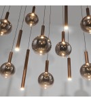 Paul Neuhaus Bowl Lampa Wisząca Brązowa 2288-23