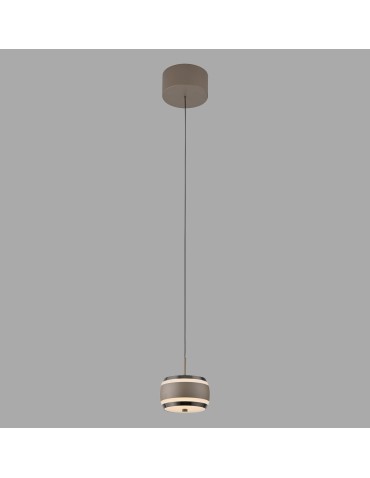 Paul Neuhaus Pure Falling Rings Lampa Wisząca Brązowa/Chrom 2503-97
