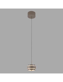 Paul Neuhaus Pure Falling Rings Lampa Wisząca Brązowa/Chrom 2503-97