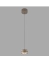 View Paul Neuhaus Pure Falling Rings Lampa Wisząca Brązowa/Chrom 2503-97