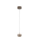 Paul Neuhaus Pure Falling Rings Lampa Wisząca Brązowa/Chrom 2503-97