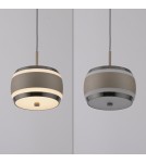 Paul Neuhaus Pure Falling Rings Lampa Wisząca Brązowa/Chrom 2503-97