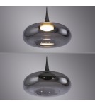 Paul Neuhaus Posh Lampa Wisząca Szara 15692-15