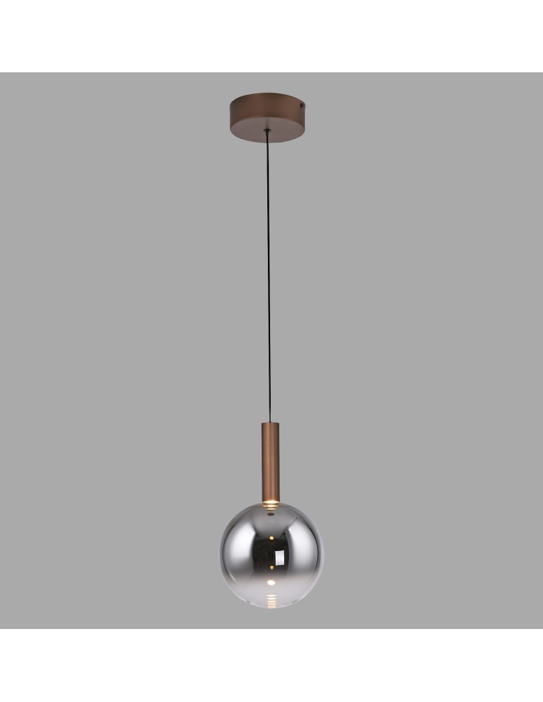 Paul Neuhaus Bowl Lampa Wisząca Brązowa 2284-23