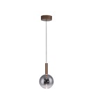 Paul Neuhaus Bowl Lampa Wisząca Brązowa 2284-23