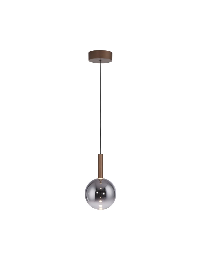 Paul Neuhaus Bowl Lampa Wisząca Brązowa 2284-23