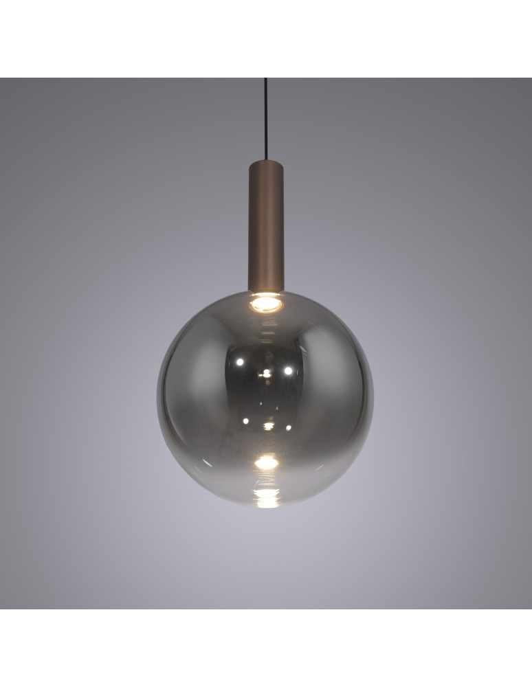 Paul Neuhaus Bowl Lampa Wisząca Brązowa 2284-23