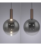 Paul Neuhaus Bowl Lampa Wisząca Brązowa 2284-23