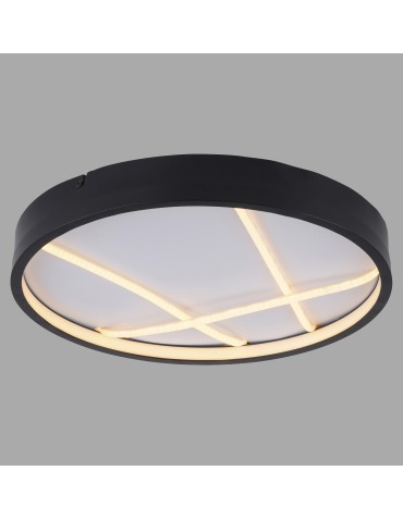 Paul Neuhaus Mikado Lampa Sufitowa Czarna 14091-18