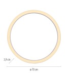 Paul Neuhaus Pure Lines Round Lampa Sufitowa Biała 6306-16