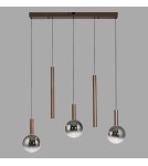 Paul Neuhaus Bowl Lampa Wisząca Brązowa 2286-23