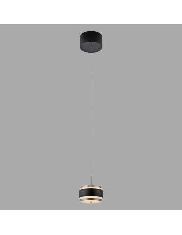Paul Neuhaus Pure Falling Rings Lampa Wisząca Czarna 2503-18
