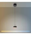 Paul Neuhaus Pure Falling Rings Lampa Wisząca Czarna 2503-18