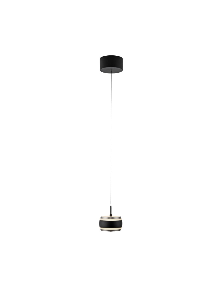 Paul Neuhaus Pure Falling Rings Lampa Wisząca Czarna 2503-18