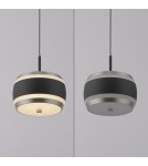 Paul Neuhaus Pure Falling Rings Lampa Wisząca Czarna 2503-18