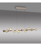 Paul Neuhaus Pure E-Popup Lampa Wisząca Brązowa 2558-97