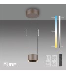 Paul Neuhaus Pure Clipse Lampa Wisząca Brązowa 2471-97